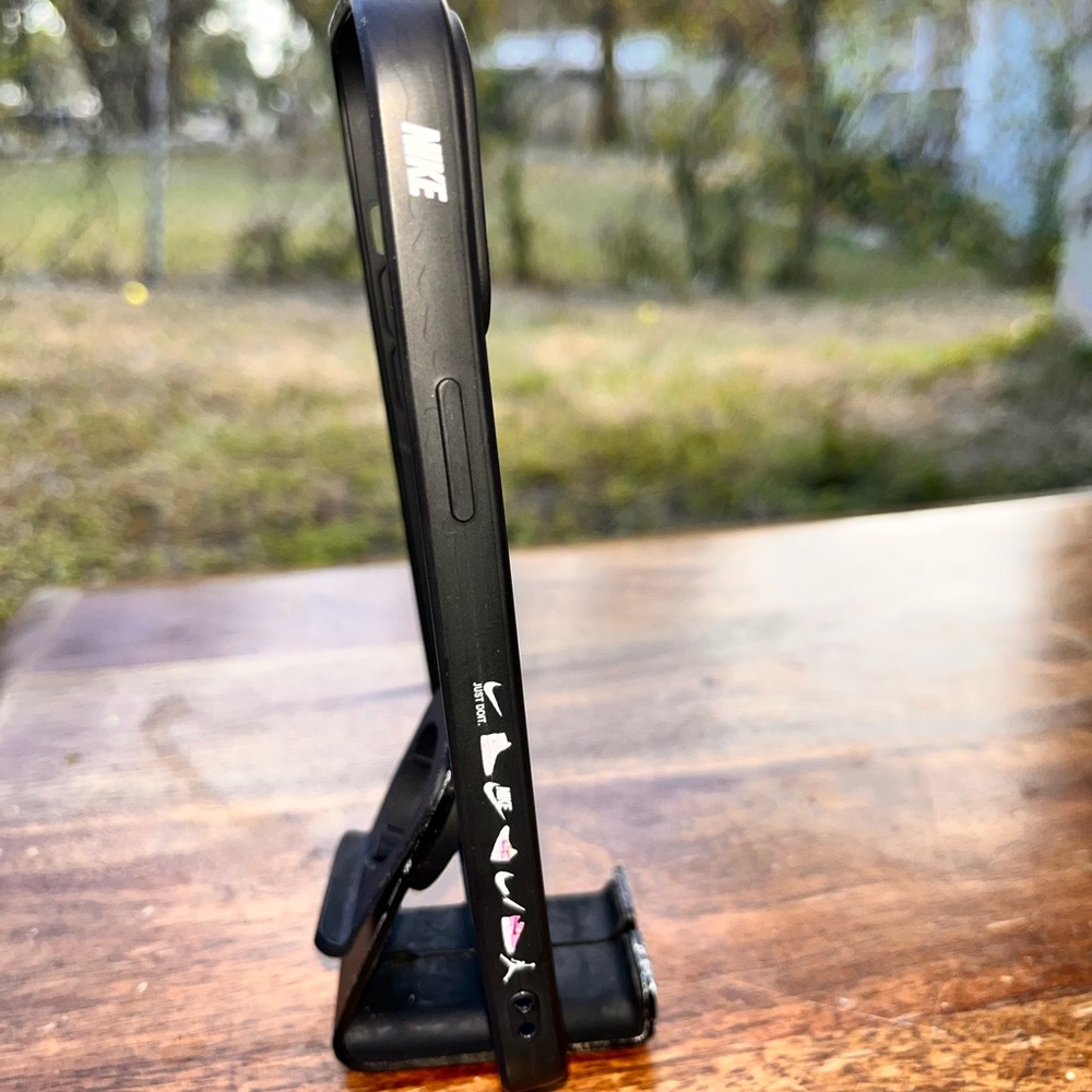 iPhone 13 Pro Max black case.